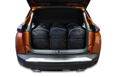 Torby do bagażnika Peugeot 2008 II (P24) 2019+ – zestaw KJUST TROLLEY 3 szt., 7032026