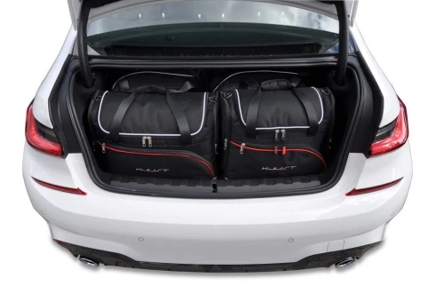 Torby do bagażnika BMW 3 Limousine Hybrid G20 2019+ – zestaw KJUST AERO 4 szt., 7007086