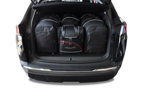 Przejdź do produktu Torby do bagażnika Peugeot 3008 Plug-In Hybrid II (P84E) 2019–2024 – zestaw KJUST AERO 4 szt., 7032027