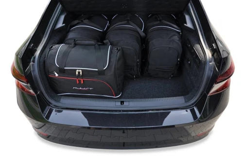 Torby do bagażnika Skoda Superb Liftback iV Plug-In Hybrid III 2019–2024 – zestaw KJUST SPORT 5 szt., 7037031