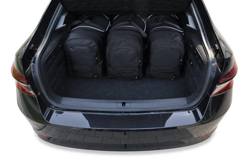 Torby do bagażnika Skoda Superb Liftback iV Plug-In Hybrid III 2019–2024 – zestaw KJUST SPORT 5 szt., 7037031