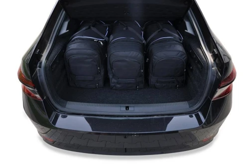 Torby do bagażnika Skoda Superb Liftback iV Plug-In Hybrid III 2019–2024 – zestaw KJUST AERO 5 szt., 7037032