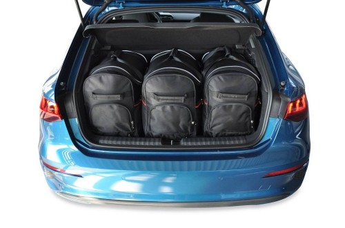 Przejdź do produktu Torby do bagażnika Audi A3 Sportback 8Y 2020+ – zestaw KJUST TROLLEY 3 szt., 7004098