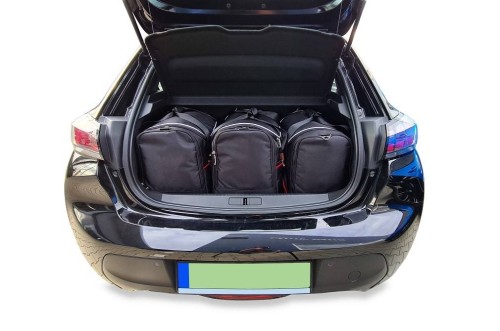 Przejdź do produktu Torby do bagażnika Peugeot e-208 II (P21) 2019+ – zestaw KJUST SPORT 3 szt., 7032030