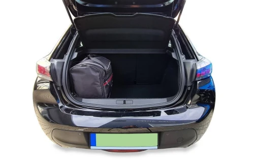 Torby do bagażnika Peugeot e-208 II (P21) 2019+ – zestaw KJUST SPORT 3 szt., 7032030