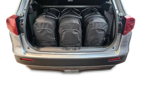 Torby do bagażnika Suzuki Vitara Hybrid III 2020+ – zestaw KJUST TROLLEY 3 szt., 7039014