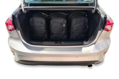 Torby do bagażnika Ford Focus Limousine IV 2020–2021 – zestaw KJUST SPORT 5 szt., 7015050