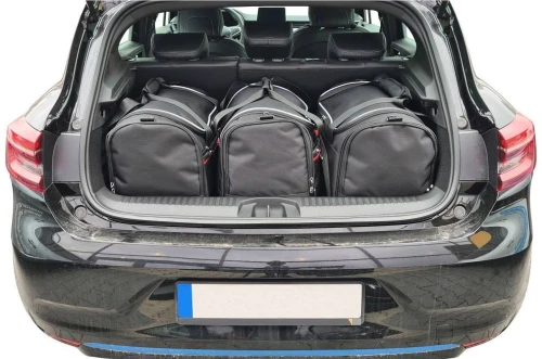 Torby do bagażnika Renault Clio Hatchback Hybrid V 2020+ – zestaw KJUST SPORT 3 szt., 7034046