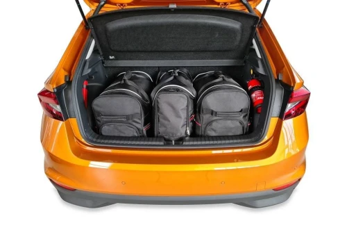 Torby do bagażnika Skoda Fabia Hatchback IV 2021+ – zestaw KJUST SPORT 3 szt., 7037034