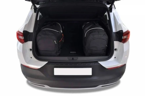 Torby do bagażnika Opel Grandland X Plug-In Hybrid A (A18) 2019–2024 – zestaw KJUST SPORT 4 szt., 7031040