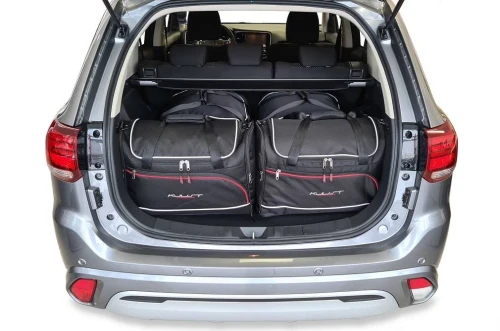 Torby do bagażnika Mitsubishi Outlander Plug-In Hybrid III 2014–2022 – zestaw KJUST AERO 4 szt., 7029017
