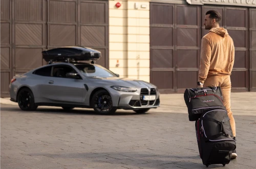 Torby do bagażnika Mitsubishi Outlander Plug-In Hybrid III 2014–2022 – zestaw KJUST AERO 4 szt., 7029017
