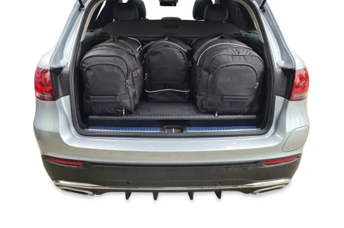 Torby do bagażnika Mercedes-Benz GLC SUV Plug-In Hybrid X253 2019–2022 – zestaw KJUST AERO 4 szt., 7027072