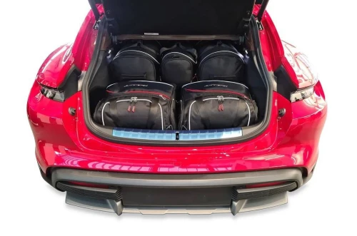 Torby do bagażnika Porsche Taycan Sport Turismo / Cross Turismo Electric I (9J1) 2021+ – zestaw KJUST AERO 5 szt., 7033022