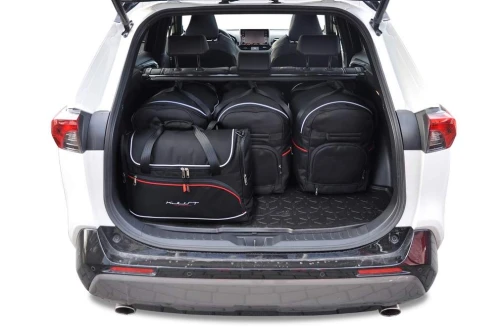 Torby do bagażnika Toyota RAV4 Plug-In Hybrid V (H5) 2021–2026 – zestaw KJUST AERO 5 szt., 7041039