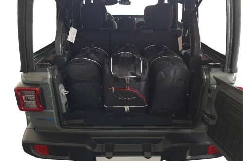 Przejdź do produktu Torby do bagażnika Jeep Wrangler Plug-In Hybrid IV (JL) 2021+ – zestaw KJUST SPORT 4 szt., 7021012