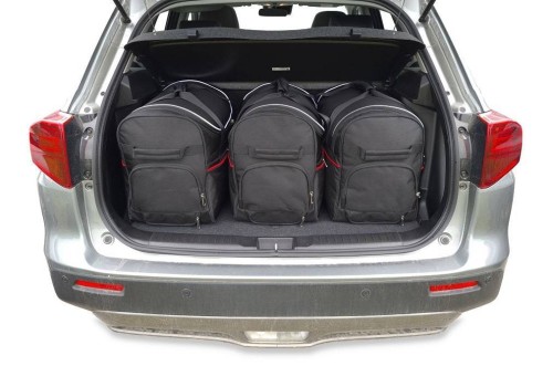 Przejdź do produktu Torby do bagażnika Suzuki Vitara Strong Hybrid III 2022+ – zestaw KJUST TROLLEY 3 szt., 7039022