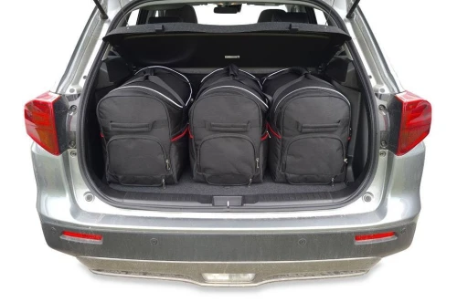 Torby do bagażnika Suzuki Vitara Strong Hybrid III 2022+ – zestaw KJUST TROLLEY 3 szt., 7039022