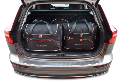 Przejdź do produktu Torby do bagażnika Volvo V60 Cross Country II (227) 2018+ – zestaw KJUST AERO 5 szt., 7042045
