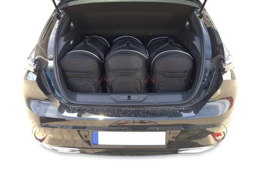 Torby do bagażnika Peugeot 308 Hatchback III (P5) 2021+ – zestaw KJUST TROLLEY 3 szt., 7032035