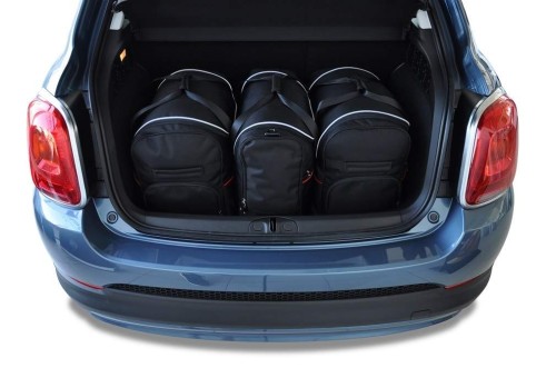 Przejdź do produktu Torby do bagażnika Fiat 500X Mild Hybrid I 2022–2024 – zestaw KJUST SPORT 3 szt., 7014023