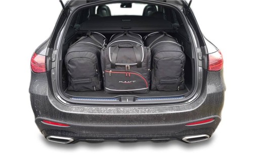 Przejdź do produktu Torby do bagażnika Mercedes-Benz GLC SUV Mild Hybrid X254 2022–2026 – zestaw KJUST AERO 4 szt., 7027083