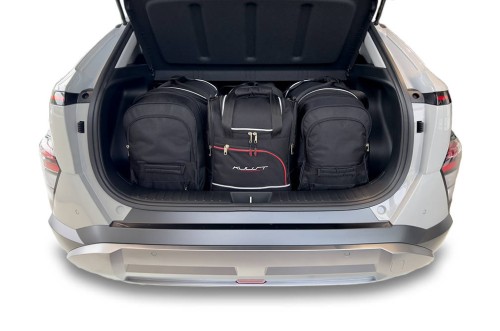 Przejdź do produktu Torby do bagażnika Hyundai Kona II (SX2) 2023+ – zestaw KJUST AERO 4 szt., 7018050