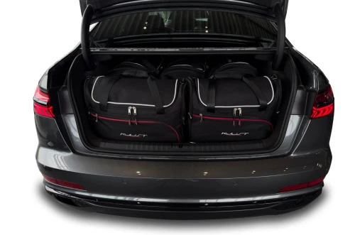 Torby do bagażnika Audi A6 / S6 Limousine C8 2018–2025 – zestaw KJUST AERO 5 szt., 7004110