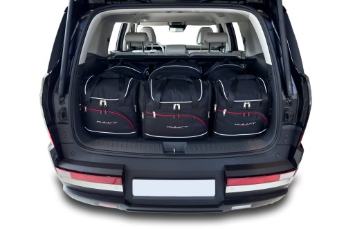 Przejdź do produktu Torby do bagażnika Hyundai Santa Fe 5-osobowy V 2023+ – zestaw KJUST AERO 6 szt., 7018061