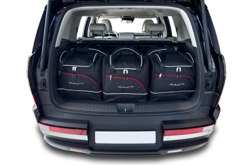 Przejdź do produktu Torby do bagażnika Hyundai Santa Fe Plug-In Hybrid 5-osobowy V 2023+ – zestaw KJUST SPORT 6 szt., 7018059