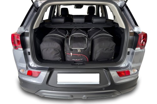Przejdź do produktu Torby do bagażnika Ssangyong Korando IV 2019+ – zestaw KJUST AERO 4 szt., 7008002
