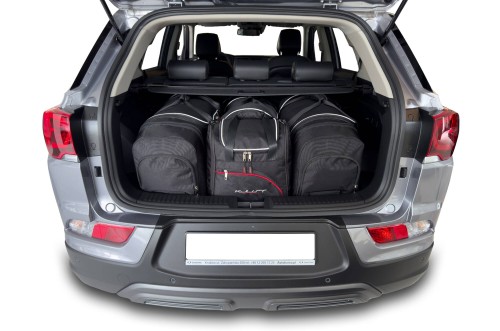 Przejdź do produktu Torby do bagażnika Ssangyong Korando IV 2019+ – zestaw KJUST SPORT 4 szt., 7008003