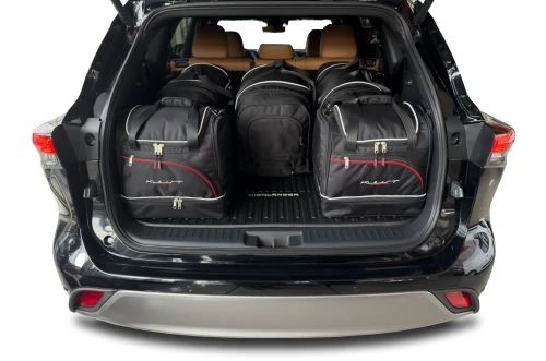 Torby do bagażnika Toyota Highlander Hybrid XU70 2020+ – zestaw KJUST SPORT 6 szt., 7041059