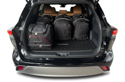 Torby do bagażnika Toyota Highlander Hybrid XU70 2020+ – zestaw KJUST SPORT 6 szt., 7041059