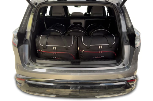 Torby do bagażnika Renault Espace Hybrid 5-osobowy VI 2023+ – zestaw KJUST AERO 5 szt., 7034010