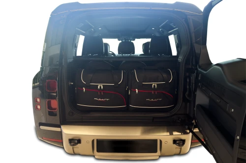 Torby do bagażnika Land Rover Defender 110 5, 6, 7-osobowy IV (L633) 2019+ – zestaw KJUST AERO 5 szt., 7024028