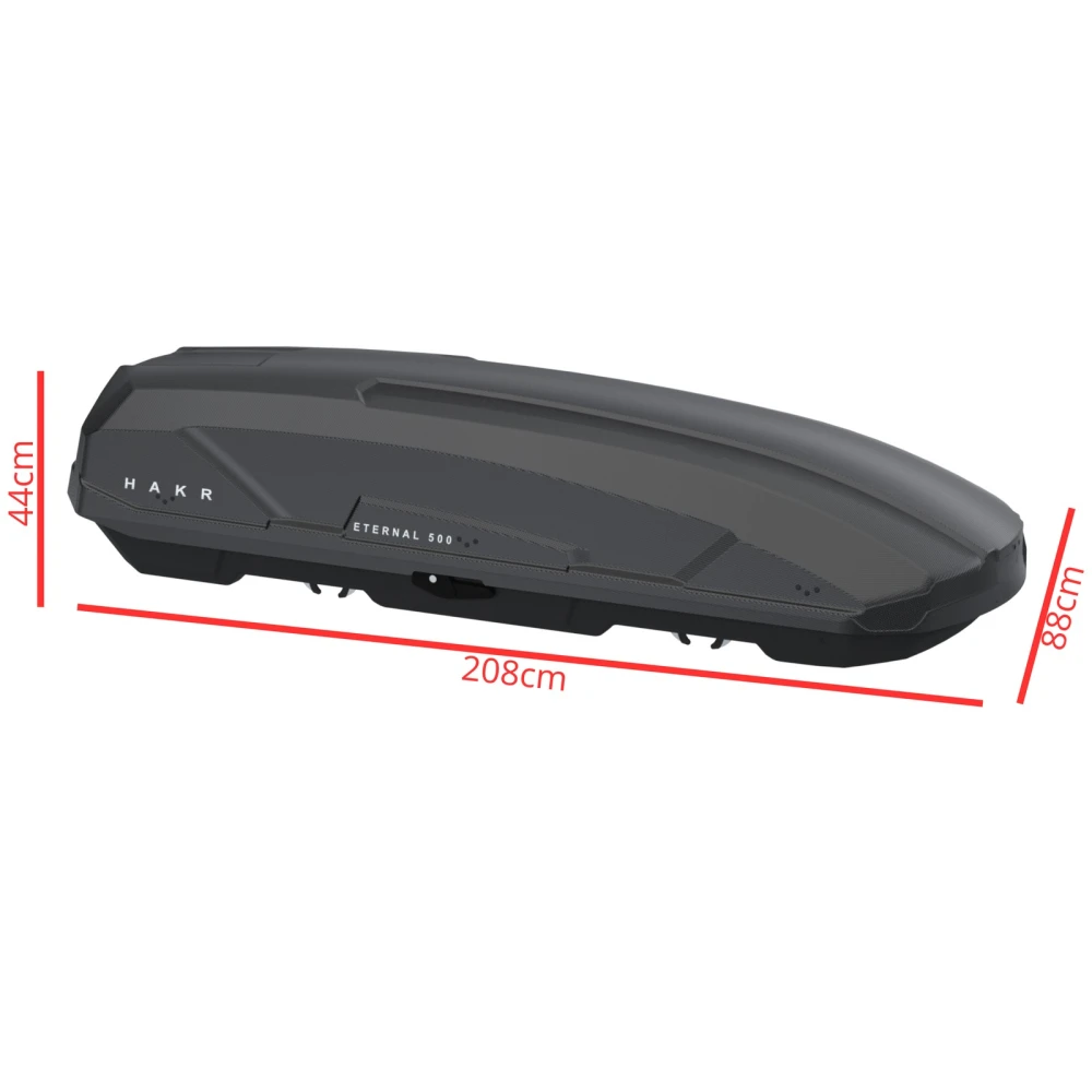 Box dachowy Hakr Eternal 500 antracyt - 500L 4