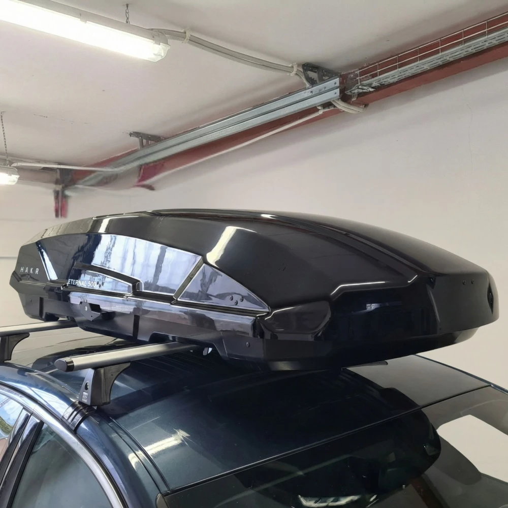 Box dachowy Hakr Eternal 500 czarny połysk - 500L 8