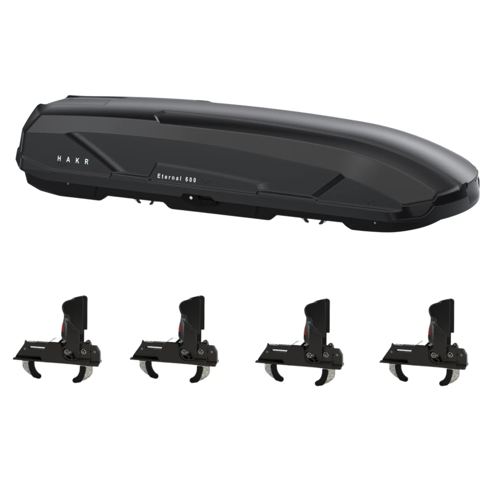 Box dachowy Hakr Eternal 600 czarny połysk - 600L 1