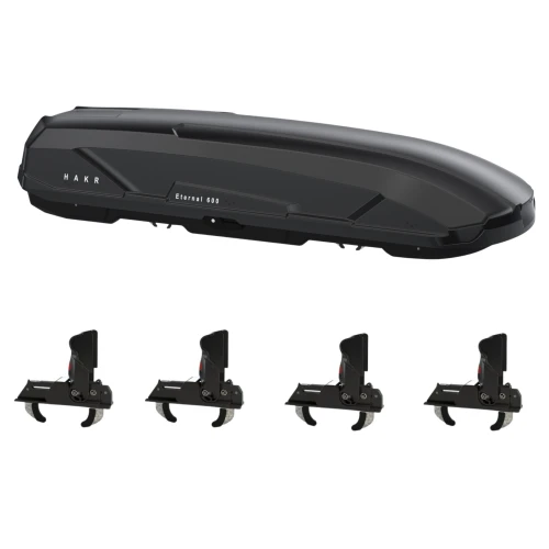 Box dachowy Hakr Eternal 600 czarny połysk - 600L 1