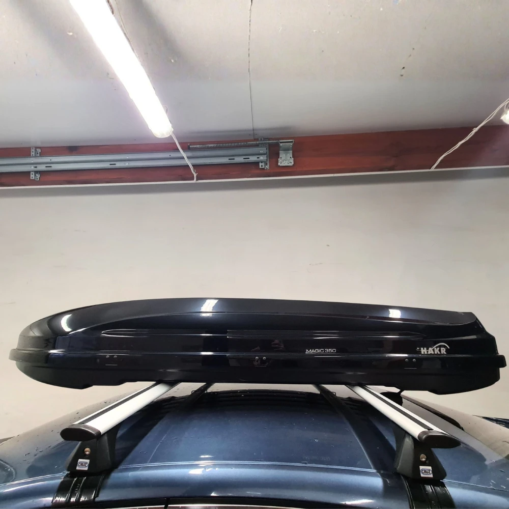 Box dachowy Hakr Magic 350 czarny połysk - 350L 6