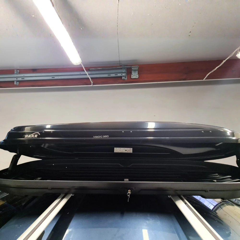 Box dachowy Hakr Magic 350 czarny połysk - 350L 7