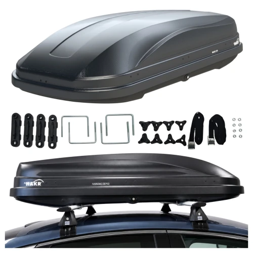 Box dachowy Hakr Magic 370 carbon - 370L 1