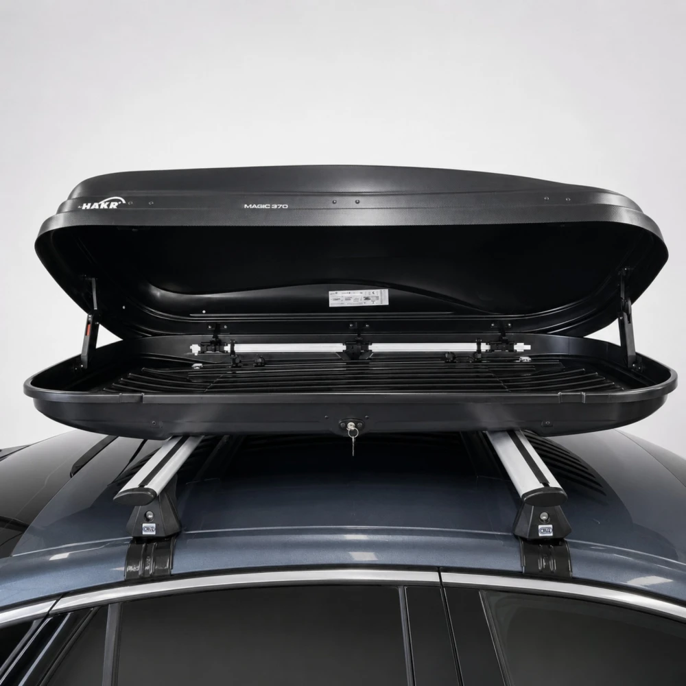 Box dachowy Hakr Magic 370 carbon - 370L 3