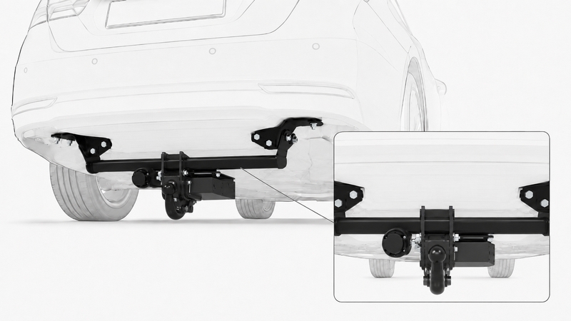 Haki holownicze Steinhof — Seat Leon III - 2012 - 2020 elektrycznie chowany W13