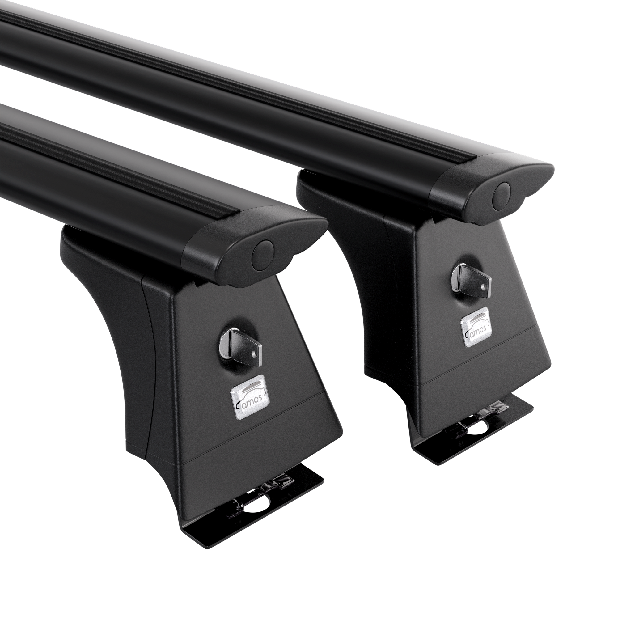 Bagażnik bazowy AMOS Beta Dynamic Black 1,65 m na aucie