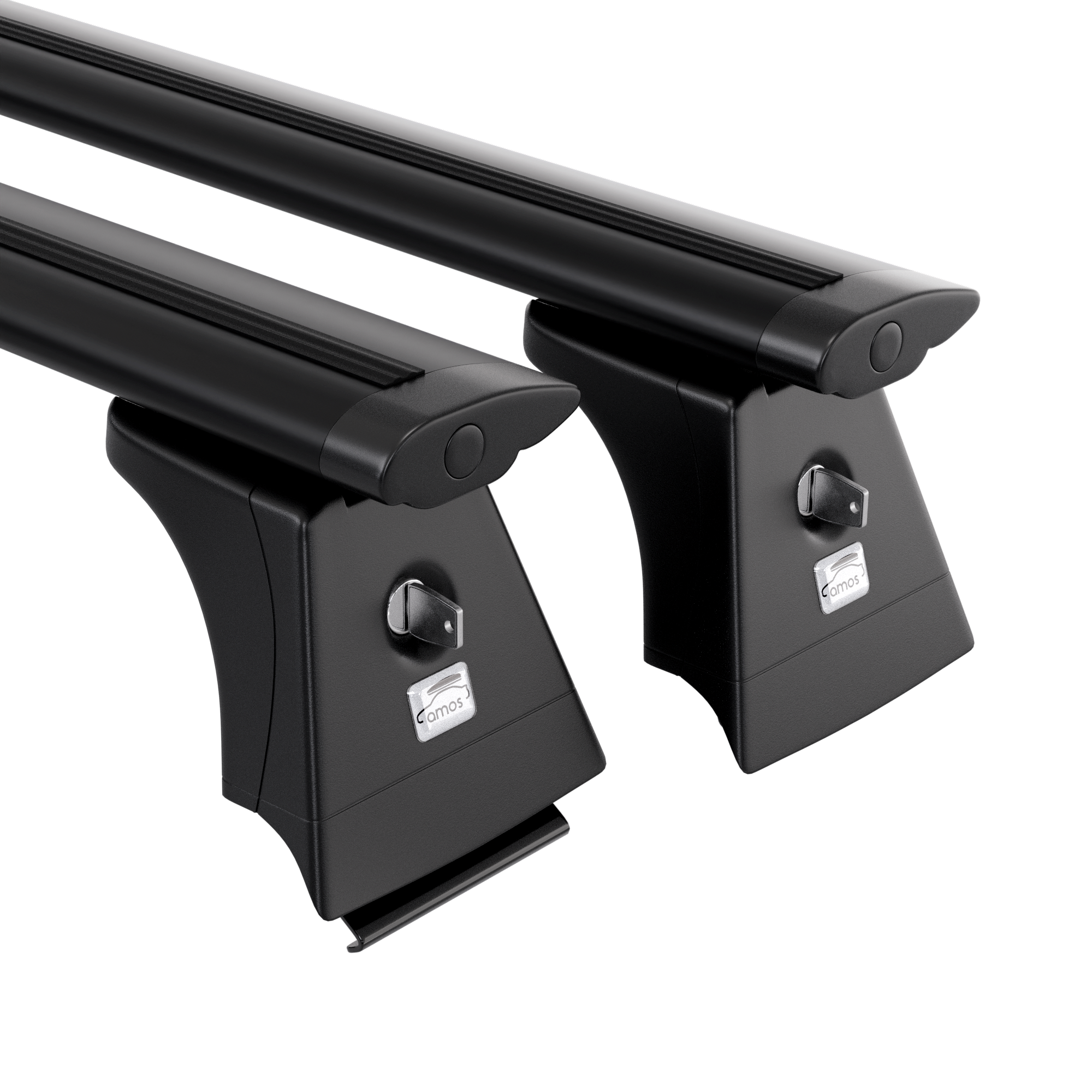 Bagażnik bazowy AMOS Beta Dynamic Black 1,2 m na aucie