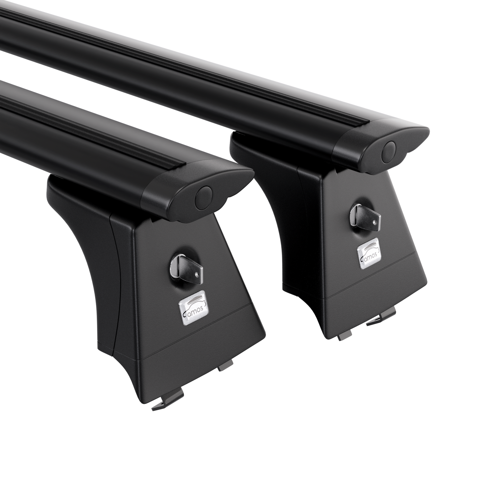 Bagażnik bazowy AMOS Beta Dynamic Black 1,2 m na aucie