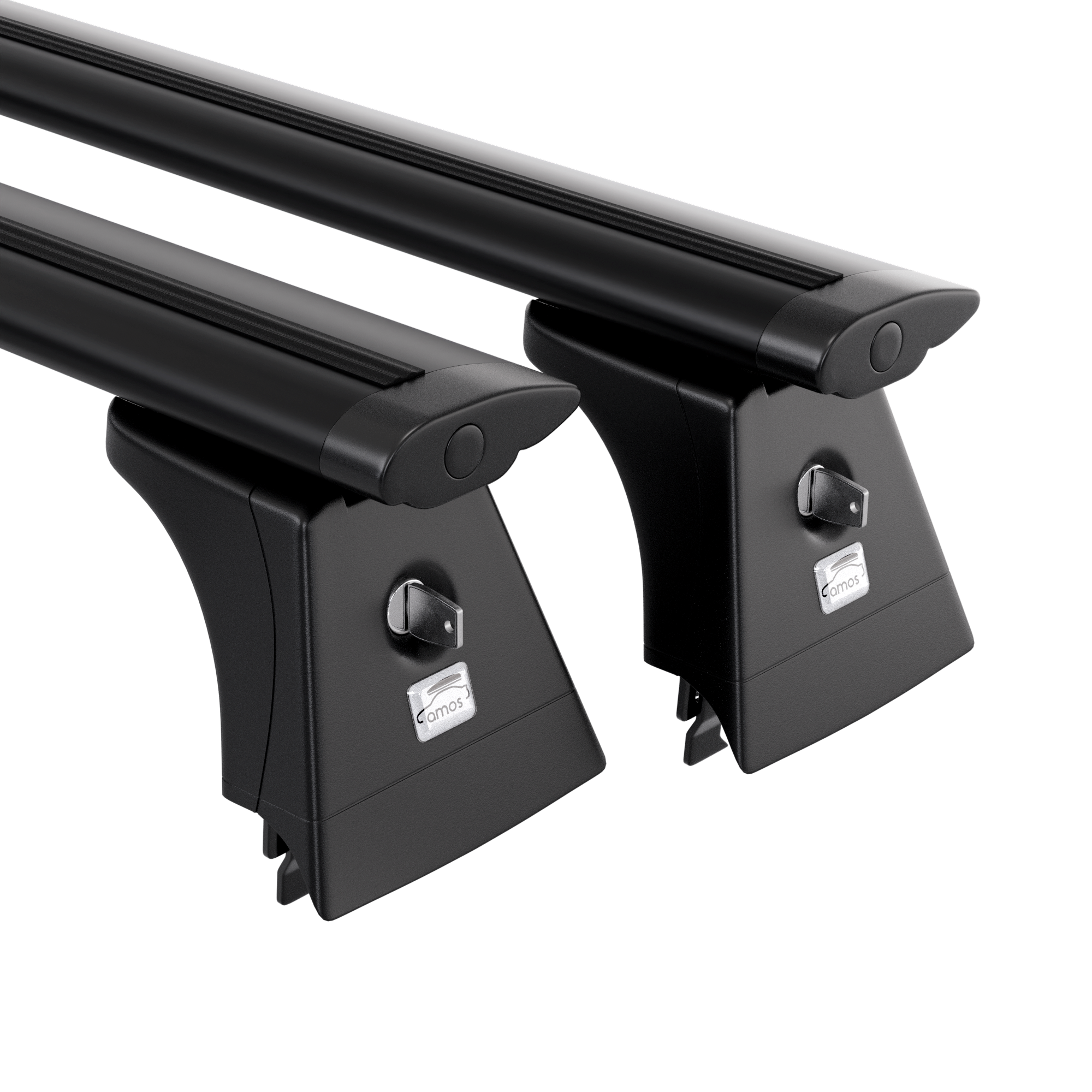 Bagażnik bazowy AMOS Beta Dynamic Black 1,2 m na aucie