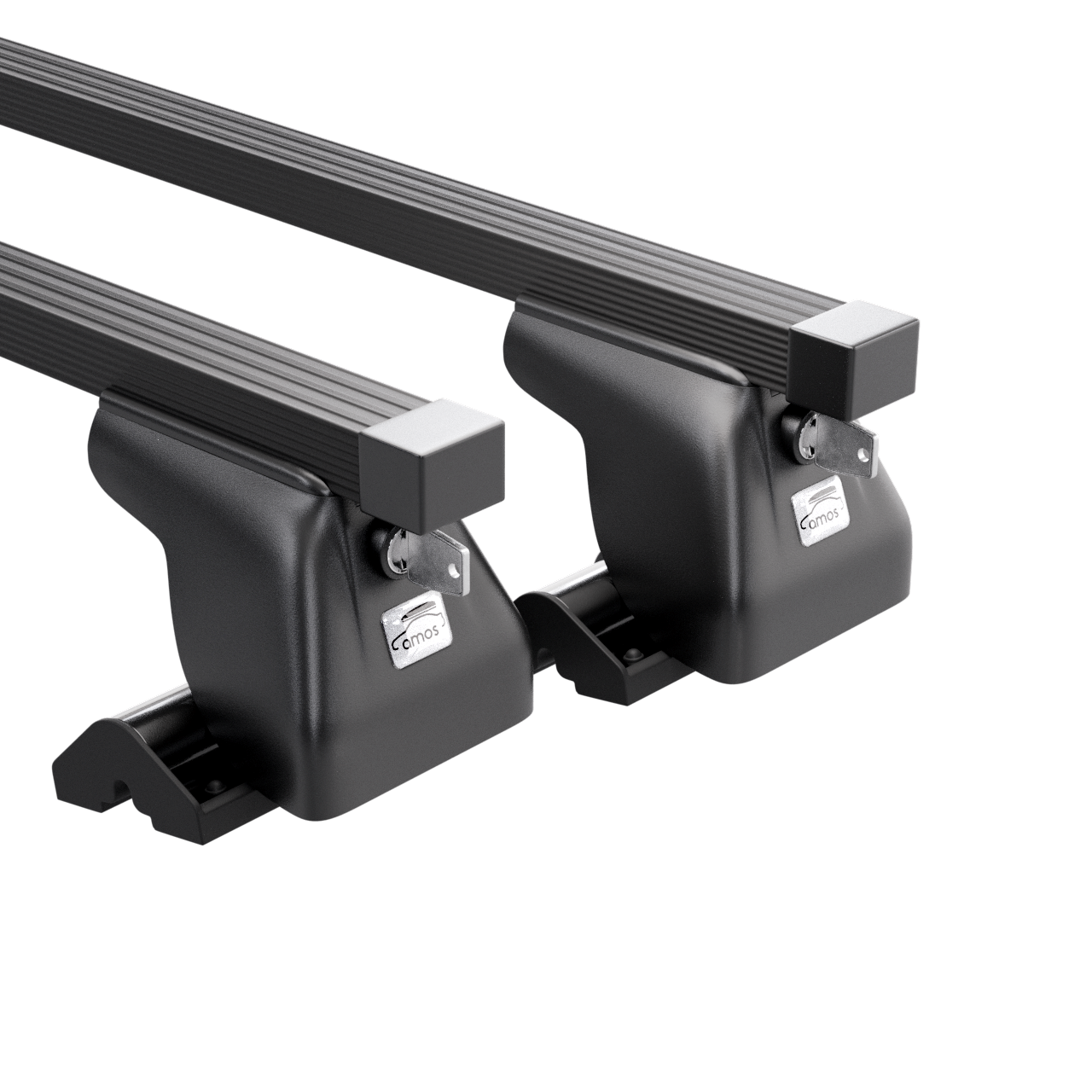 Bagażnik bazowy AMOS Dromader DT Dynamic 1,3 m z zamkiem na aucie